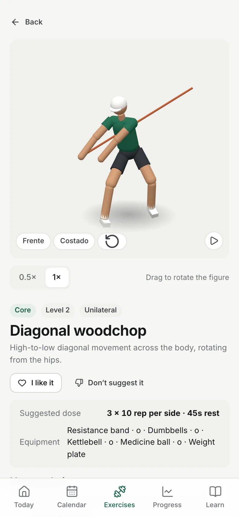 Every movement in 3D