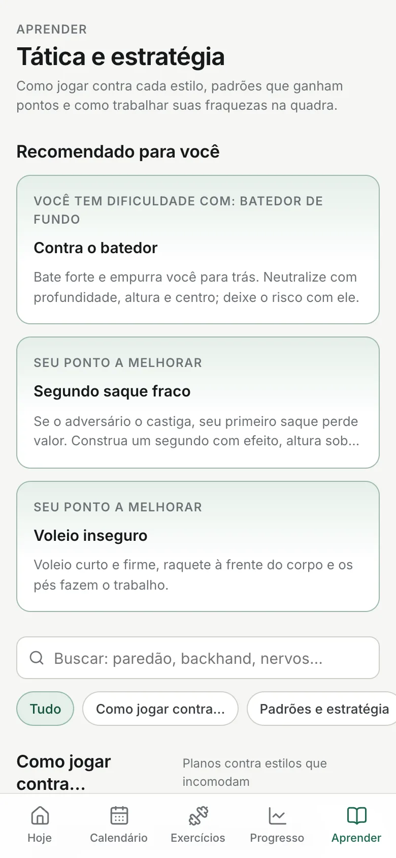 Tática para ganhar